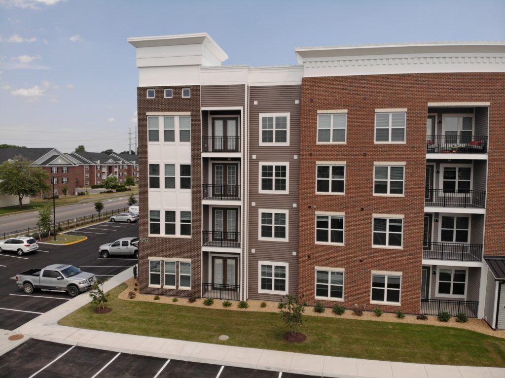 The NCI multifamily division provides roofing, siding, and related exterior contracting services to large general contractors throughout Virginia.