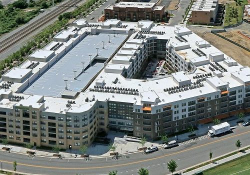 Monroe Square is a new construction multifamily development located in Alexandria Virginia.