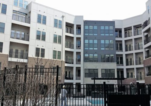 Monroe Square is a new construction multifamily development located in Alexandria Virginia.