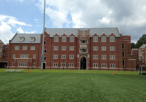 University of Richmond South Campus housing is a completed institution roofing project located in Richmond Virginia.