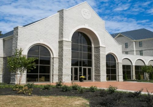 Image of a NCI commercial roofing project completed at Virginia Union University